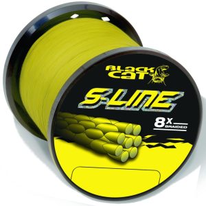 Black Cat S-Line Schnur – 3000m Wallerschnur