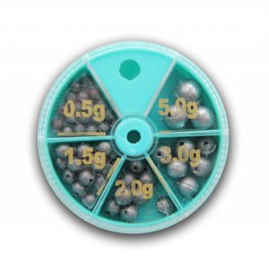 Bleikugeln Kugelblei Blei mit Loch Lochblei Dose 120g