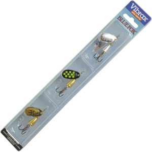 Blue Fox Vibrax Expert-Kit Gr. 2 Spinnköder – 3 Spinner