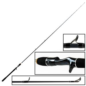 Bullseye Dentist Cast 2,20m 45-120g – Baitcaster Rute