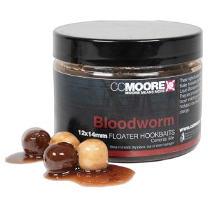 CC Moore Bloodworm Floater Hookbaits 12X14mm – 85g Boilies