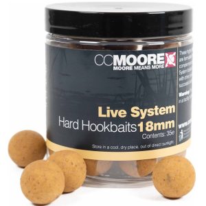 CC Moore Live System Hard Hookbaits 18mm – 128g Boilies