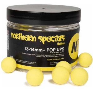 CC Moore NS1 Pop Ups + Yellow 13-14mm – 36g Boilies