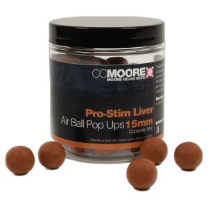 CC Moore Pro-Stim Liver Air Ball Pop Ups 15mm – 52g Boilies