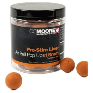 CC Moore Pro-Stim Liver Air Ball Pop Ups 18mm – 66g Boilies
