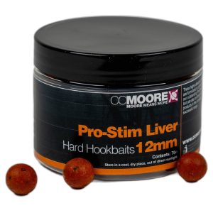 CC Moore Pro-Stim Liver Hard Hookbaits 12mm – 90g Boilies