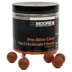 CC Moore Pro-Stim Liver Hard Hookbaits 15mm – 114g Boilies