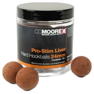 CC Moore Pro-Stim Liver Hard Hookbaits 24mm – 142g Boilies