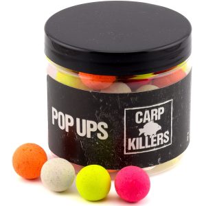 Carp Killers Fluo Pop Up gemischt – 80g Boilies