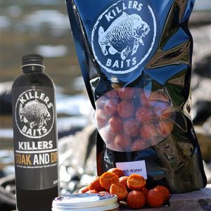 Carp Killers French Water 5kg Boilies + 100g Pop Ups 16mm + 250ml Dip