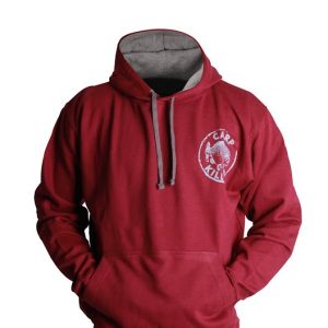 Carp Killers Hoodie burgundy Pullover mit Kapuze