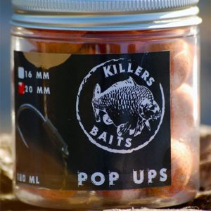 Carp Killers Pop Up Boilies French Water 80g (16mm / 20mm)