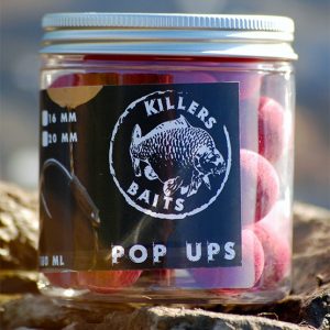 Carp Killers Pop Up Boilies Pink Peach 80g (16mm / 20mm)