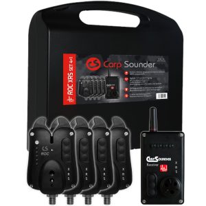 Carp Sounder ROC XRS ACC Set 4+1 – 4 Bissanzeiger + 1 Receiver