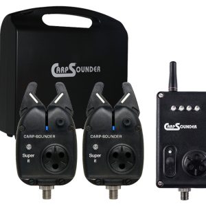 Carp Sounder Super IT 2+1 Set bunt – 2 Bissanzeiger + 1 Receiver