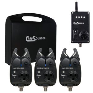 Carp Sounder Super IT 3+1 Set bunt – 3 Bissanzeiger + 1 Receiver