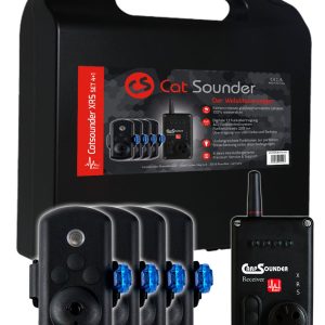 Catsounder XRS 4er Set – 4 Wallerbissanzeiger + Receiver