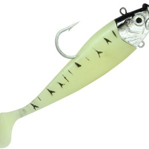 Dieter Eisele Hörminator Shad Loom Tiger – Gummifisch mit Jighaken