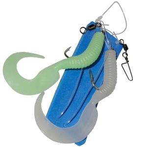 Dieter Eisele Meeressystem mit 2 Ködern 14cm grün+blau 9/0 1,20mm