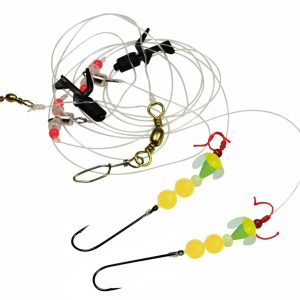 Dieter Eisele Select Weitwurf Vorfach fluor gelb/grün 110cm 0,60mm