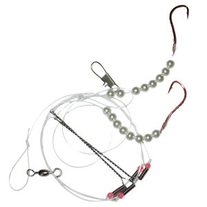 Dieter Eisele Traditions Brandungsvorfach 2 Haken Gr. 3/0 – Vorfach