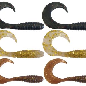 Dieter Eisele Wirbelwind Jigs Natur – 6 Gummiköder