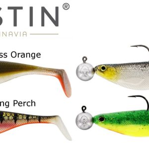 Westin Shadteez RNR 9cm 4/0 10g – 4 Gummifische + Jighaken