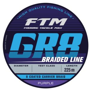 FTM GR8 Line Purple – 225m geflochtene Angelschnur