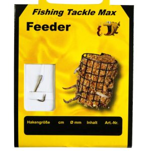 FTM Haken gebunden Feeder 100cm – 10 gebundene Feederhaken