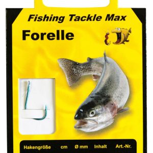 FTM Haken gebunden Forelle 90cm – 10 Forellenhaken