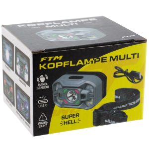 FTM Kopflampe Multi – Stirnlampe