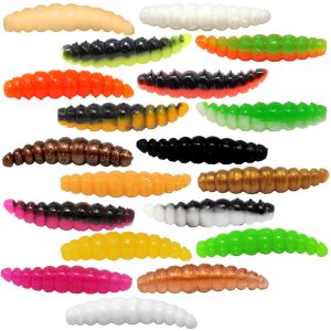 FTM Omura Baits Larvy Käse 4,5cm – 10 Gummiköder