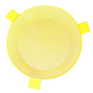 FTM Sieb fein 2 mm Ø 33 cm gelb / Metall  – Futtersieb