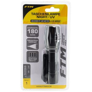 FTM Taschenlampe Night/UV – Angellampe