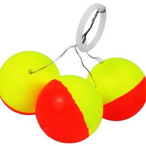 FTM Trout Piloten rund orange/gelb – 3 Pilotposen