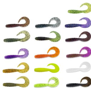 Fishup Mighty Grub 3,5" 9cm – 7 Jigs
