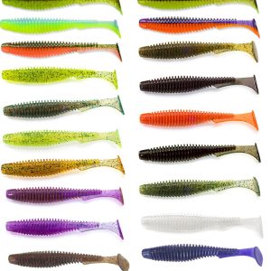Fishup U Shad 4" 10,1cm – 8 Gummifische