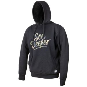 Fortis Hoodie See Deeper Black – Angelpullover