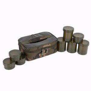 Fox Camolite 8 Pot Hookbait case 24,5×16,5×9,5cm – Angeltasche