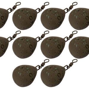 Fox Camotex Pear Swivel Lead – 10 Karpfenbleie