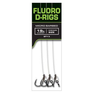 Fox Carp Ready Rigs Fluoro D-Rig – 3 Karpfenrigs