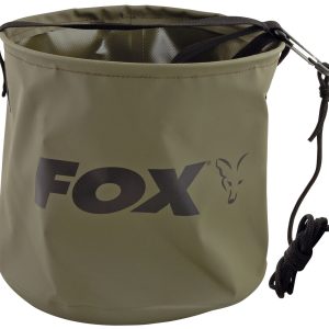 Fox Collapsable Large water bucket inc rope/clip – 10 L Falteimer