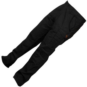 Fox Collection Combats Black/ Orange Hose – lange Angelhose