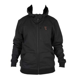 Fox Collection Soft Shell Jacket Black & Orange – Angeljacke