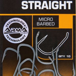 Fox Edges Armapoint Wide Gape Straight Hooks – 10 Karpfenhaken