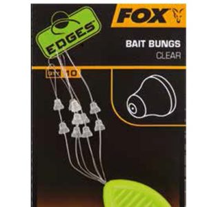 Fox Edges Bait Bungs Clear – 10 Boiliesstopper