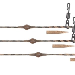 Fox Edges Camo Heli-Clip Rigs – 3 Karpfenrigs