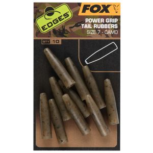 Fox Edges Camo Powergrip Tail Rubbers Size 7 – 10 Bleiclips