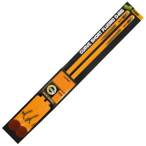 Fox Edges Curve Short Fluoro D-Rigs – Rig Karpfenrig