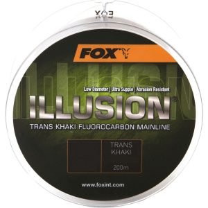 Fox Edges Illusion Soft Mainline trans khaki 200m Karpfenschnur
